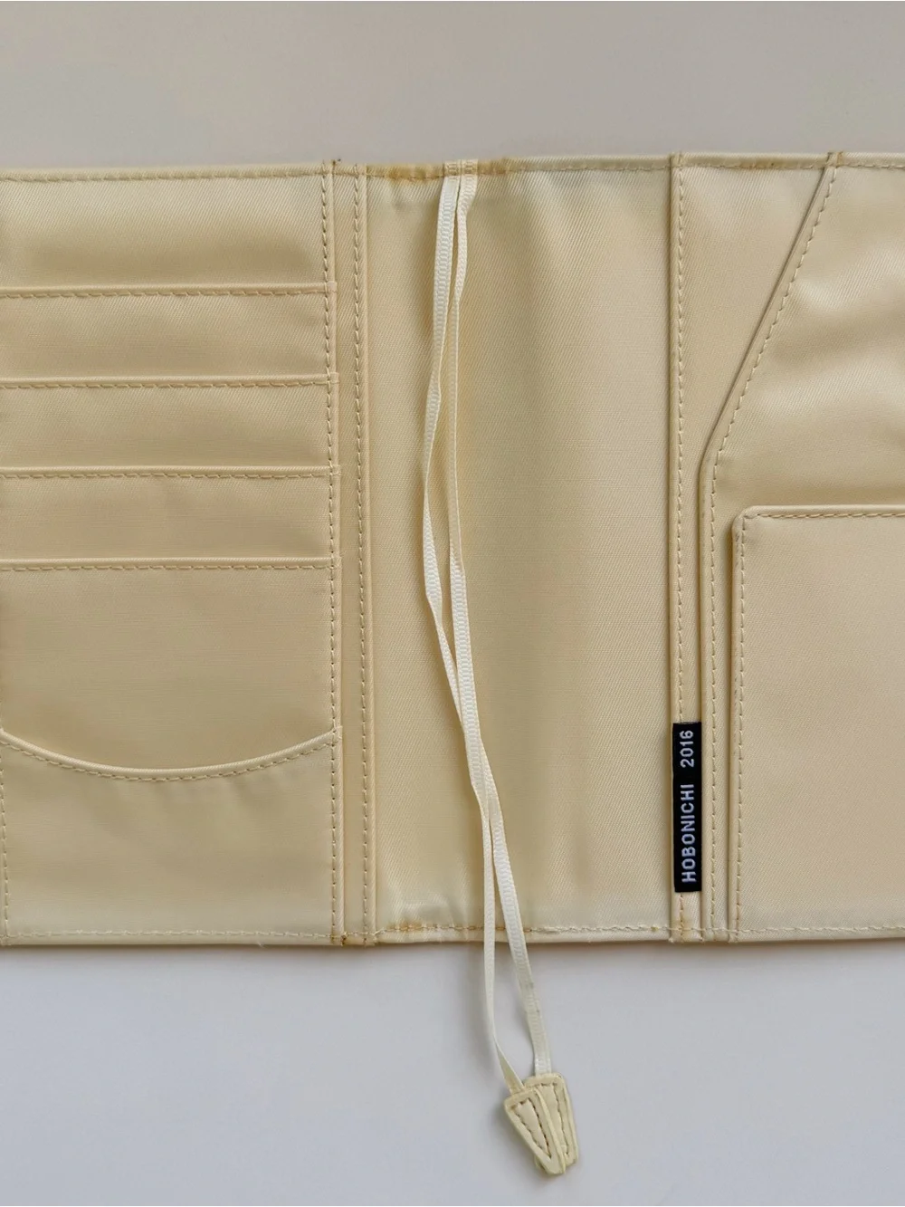 Hobonichi Techo Original Cover A6 - Custard (Yellow & Beige)